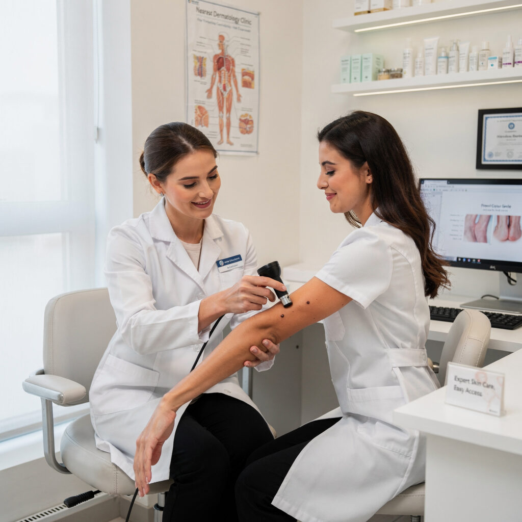 nearest dermatologist to me