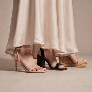 what shoes to wear with long dresses